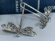 Load image into Gallery viewer, Elegant Dragonfly Earrings