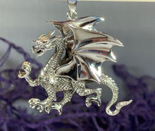 Load image into Gallery viewer, Gothic Dragon Necklace