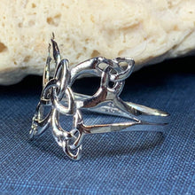 Load image into Gallery viewer, Trinity Knot Butterfly Ring