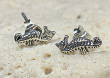 Load image into Gallery viewer, Seahorse Earrings, Animal Jewelry, Beach Jewelry, Mom Gift, Fish Jewelry, Anniversary Gift, Nautical Jewelry, Sea Jewelry, Nature Jewelry