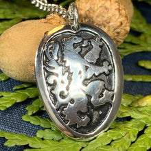 Load image into Gallery viewer, Lion of Scotland Necklace, Lion Jewelry, Animal Jewelry, Scotland Jewelry, Celtic Jewelry, Pagan Jewelry, Man Gift, Anniversary Gift