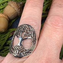 Load image into Gallery viewer, Tree of Life Ring, Celtic Jewelry, Irish Jewelry, Norse Jewelry, Irish Gift, Tree Ring, Anniversary Gift, Bridal Jewelry, Sweet 16 Gift