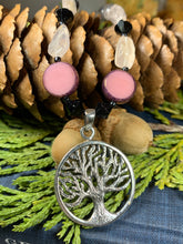 Load image into Gallery viewer, Tree of Life Necklace, Celtic Jewelry, Irish Jewelry, Boho Necklace, Yoga Jewelry, Wiccan Jewelry, Crystal Necklace, Aunt Gift, Mom Gift