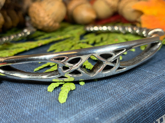 Celtic Knot Bracelet, Celtic Jewelry, Irish Bangle Bracelet, Scotland Jewelry, Ireland Jewelry, Celtic Cuff, Wife Gift, Girlfriend Gift