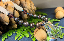 Load image into Gallery viewer, Celtic Crystal Necklace, Gemstone Jewelry, Garnet Jewelry, Teacher Gift, Sister Gift, Girlfriend Gift, Mom Gift, Wife Gift, Yoga Gift