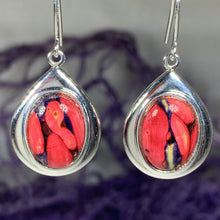 Load image into Gallery viewer, Celtic Teardrop Earrings, Scotland Jewelry, Outlander Jewelry, Celtic Jewelry, Wiccan Jewelry, Norse Jewelry, Girlfriend, Sister