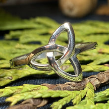 Load image into Gallery viewer, Trinity Knot Ring, Celtic Jewelry, Irish Jewelry, Celtic Knot Jewelry, Irish Ring, Irish Dance Gift, Anniversary Gift, Pagan Jewelry, Wiccan