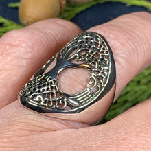 Load image into Gallery viewer, Tree of Life Ring, Celtic Jewelry, Irish Jewelry, Norse Jewelry, Irish Gift, Tree Ring, Anniversary Gift, Bridal Jewelry, Sweet 16 Gift