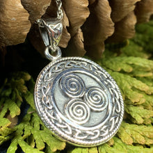 Load image into Gallery viewer, Celtic Spiral Necklace, Celtic Jewelry, Irish Jewelry, Scotland Jewelry, Norse Jewelry, Wiccan Jewelry, Pagan Jewelry, Druid Jewelry