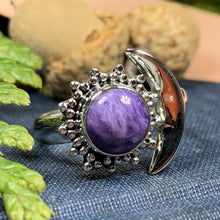 Load image into Gallery viewer, Bella Luna Crescent Moon Ring