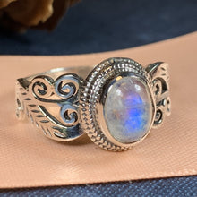 Load image into Gallery viewer, Celtic Knot Ring, Celtic Jewelry, Irish Jewelry, Amethyst Ring, Irish Ring, Irish Dance Gift, Anniversary Gift, Bridal Ring, Wiccan Gift