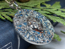 Load image into Gallery viewer, Sea Goddess Necklace, Goddess Pendant, Celtic Jewelry, Ocean Jewelry, Anniversary Gift, Wiccan Jewelry, Pagan Jewelry, Beach Jewelry, Shell