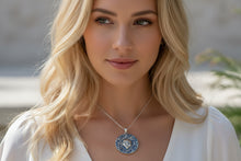 Load image into Gallery viewer, Sea Goddess Necklace, Goddess Pendant, Celtic Jewelry, Ocean Jewelry, Anniversary Gift, Wiccan Jewelry, Pagan Jewelry, Beach Jewelry, Shell