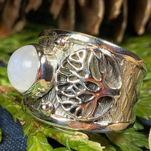 Load image into Gallery viewer, Tree of Life Ring, Celtic Jewelry, Irish Jewelry, Norse Jewelry, Ireland Gift, Tree Ring, Anniversary Gift, Bridal Jewelry, Sweet 16 Gift