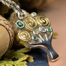 Load image into Gallery viewer, Tree of Life Necklace, Celtic Jewelry, Irish Jewelry, Nature Jewelry, Anniversary Gift, Norse Jewelry, Yoga Jewelry, Graduation Gift