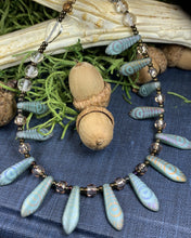 Load image into Gallery viewer, Peacock Crystal Necklace, Gemstone Jewelry, Garnet Jewelry, Teacher Gift, Sister Gift, Girlfriend Gift, Mom Gift, Wife Gift, Yoga Gift