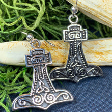 Load image into Gallery viewer, Arvid Thor's Hammer Earrings