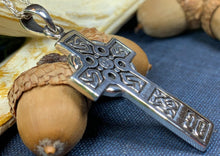 Load image into Gallery viewer, Ballinalee Celtic Cross Necklace 07