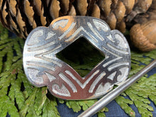 Load image into Gallery viewer, Celtic Scarf Ring, Scotland Jewelry, Irish Jewelry, Celtic Jewelry, Outlander Jewelry, Celtic Spiral Jewelry, Sister Gift, Scarf Slide