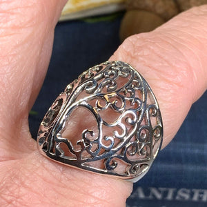 Tree of Life Ring, Celtic Jewelry, Irish Jewelry, Norse Jewelry, Irish Gift, Tree Ring, Anniversary Gift, Bridal Jewelry, Sweet 16 Gift
