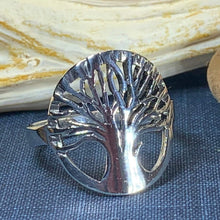 Load image into Gallery viewer, Tree of Life Ring, Celtic Jewelry, Irish Jewelry, Norse Jewelry, Irish Gift, Tree Ring, Anniversary Gift, Bridal Jewelry, Sweet 16 Gift