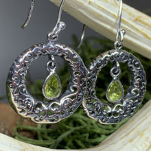 Load image into Gallery viewer, Celtic Knot Earrings, Celtic Jewelry, Irish Jewelry, Love Knot Jewelry, Bridal Jewelry, Gemstone Jewelry, Scotland Jewelry, Mom Gift
