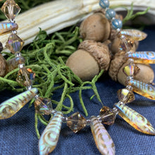 Load image into Gallery viewer, Peacock Crystal Necklace, Gemstone Jewelry, Garnet Jewelry, Teacher Gift, Sister Gift, Girlfriend Gift, Mom Gift, Wife Gift, Yoga Gift