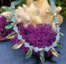 Load image into Gallery viewer, Irish Summer Crystal Necklace, Gemstone Jewelry, Boho Jewelry, Teacher Gift, Sister Gift, Girlfriend Gift, Mom Gift, Wife Gift, Yoga Gift