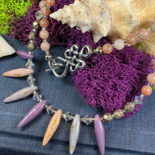 Load image into Gallery viewer, Highland Sunrise Crystal Necklace, Crystal Jewelry, Boho Jewelry, Teacher Gift, Sister Gift, Girlfriend Gift, Mom Gift, Wife Gift, Yoga Gift