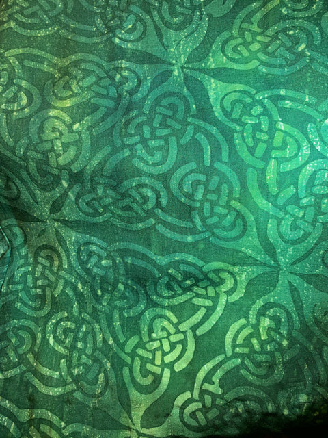 Load image into Gallery viewer, Celtic Scarf, Batik Scarf, Celtic Wrap, Celtic Knot Gift, Teacher Gift, Mom Gift, Sister Gift, Wife Gift, Irish Gift, Colorful Scarf