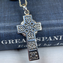 Load image into Gallery viewer, Ballinalee Celtic Cross Necklace 06