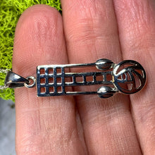 Load image into Gallery viewer, Mackintosh Rose Necklace, Scotland Jewelry, Celtic Jewelry, Rose Jewelry, Art Deco Pendant, Anniversary Gift, Scottish Necklace, Wife Gift