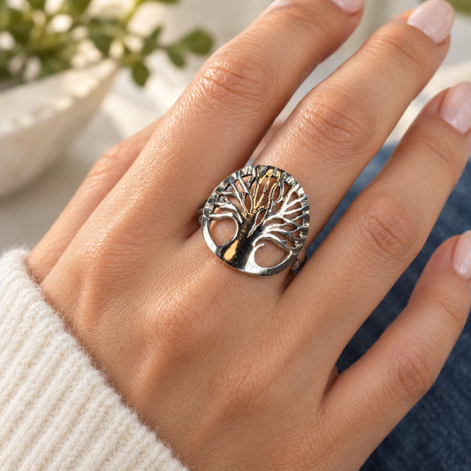 Edlyn Tree of Life Ring — view 8