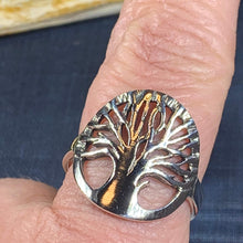 Load image into Gallery viewer, Tree of Life Ring, Celtic Jewelry, Irish Jewelry, Norse Jewelry, Irish Gift, Tree Ring, Anniversary Gift, Bridal Jewelry, Sweet 16 Gift