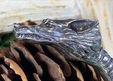 Load image into Gallery viewer, Celtic Wolf Bracelet, Celtic Jewelry, Irish Bangle Bracelet, Scotland Jewelry, Ireland Jewelry, Celtic Cuff, Viking Torc, Wolf Jewelry