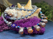 Load image into Gallery viewer, Celtic Twilight Crystal Necklace, Gemstone Jewelry, Boho Jewelry, Teacher Gift, Sister Gift, Girlfriend Gift, Mom Gift, Wife Gift, Yoga Gift