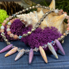 Load image into Gallery viewer, Highland Sunrise Crystal Necklace, Crystal Jewelry, Boho Jewelry, Teacher Gift, Sister Gift, Girlfriend Gift, Mom Gift, Wife Gift, Yoga Gift