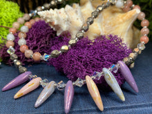 Load image into Gallery viewer, Highland Sunrise Crystal Necklace, Crystal Jewelry, Boho Jewelry, Teacher Gift, Sister Gift, Girlfriend Gift, Mom Gift, Wife Gift, Yoga Gift