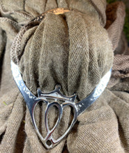 Load image into Gallery viewer, Luckenbooth Scarf Ring, Scotland Jewelry, Heart Jewelry, Scottish Jewelry, Celtic Jewelry, Mom Gift, Wife Gift, Sister Gift, Outlander Gift