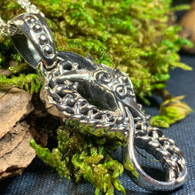 Load image into Gallery viewer, Anixa Celtic Dragon Necklace 03