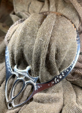 Load image into Gallery viewer, Luckenbooth Scarf Ring, Scotland Jewelry, Heart Jewelry, Scottish Jewelry, Celtic Jewelry, Mom Gift, Wife Gift, Sister Gift, Outlander Gift