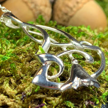 Load image into Gallery viewer, Bluebell Necklace, Anniversary Gift, Scotland Jewelry, Flower Jewelry, Celtic Jewelry, Nature Jewelry, Scottish Jewelry, Flower Pendant