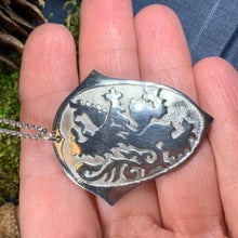 Load image into Gallery viewer, Lion of Scotland Necklace, Lion Jewelry, Animal Jewelry, Scotland Jewelry, Celtic Jewelry, Pagan Jewelry, Man Gift, Anniversary Gift