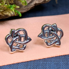 Load image into Gallery viewer, Celtic Knot Earrings, Irish Jewelry, Celtic Jewelry, Anniversary Gift, Trinity Knot Jewelry, Norse Jewelry, Triquetra Jewelry, Ireland Gift