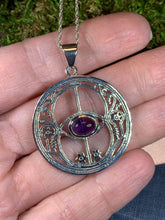 Load image into Gallery viewer, Chalice Well Necklace, Irish Jewelry, Celtic Jewelry, Scotland Jewelry, Anniversary Gift, Ireland Gift, Peace Jewelry, Spiritual Gift