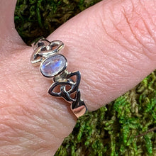 Load image into Gallery viewer, Trinity Knot Ring, Celtic Jewelry, Irish Jewelry, Celtic Knot Jewelry, Ireland Ring, Irish Dance Gift, Anniversary Gift, Scotland Jewelry