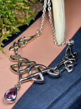 Load image into Gallery viewer, Celtic Knot Necklace, Celtic Necklace, Irish Jewelry, Love Knot Jewelry, Scottish Jewelry, Mom Gift, Anniversary Gift, Scotland Jewelry