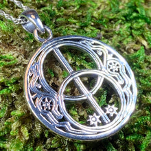Load image into Gallery viewer, Chalice Well Necklace, Irish Jewelry, Celtic Jewelry, Scotland Jewelry, Anniversary Gift, Ireland Gift, Peace Jewelry, Spiritual Gift