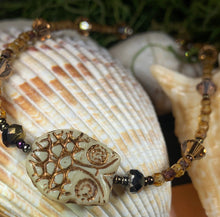 Load image into Gallery viewer, Artisan Owl Ankle Bracelet 06