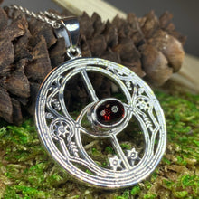 Load image into Gallery viewer, Chalice Well Necklace, Irish Jewelry, Celtic Jewelry, Scotland Jewelry, Anniversary Gift, Ireland Gift, Peace Jewelry, Spiritual Gift
